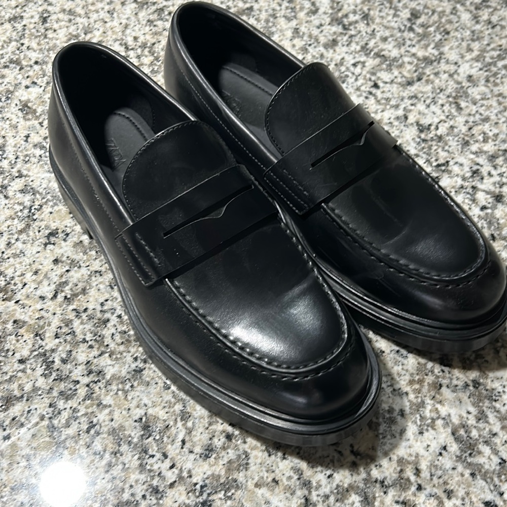 Zara Loafers - Worn Once , Size 43